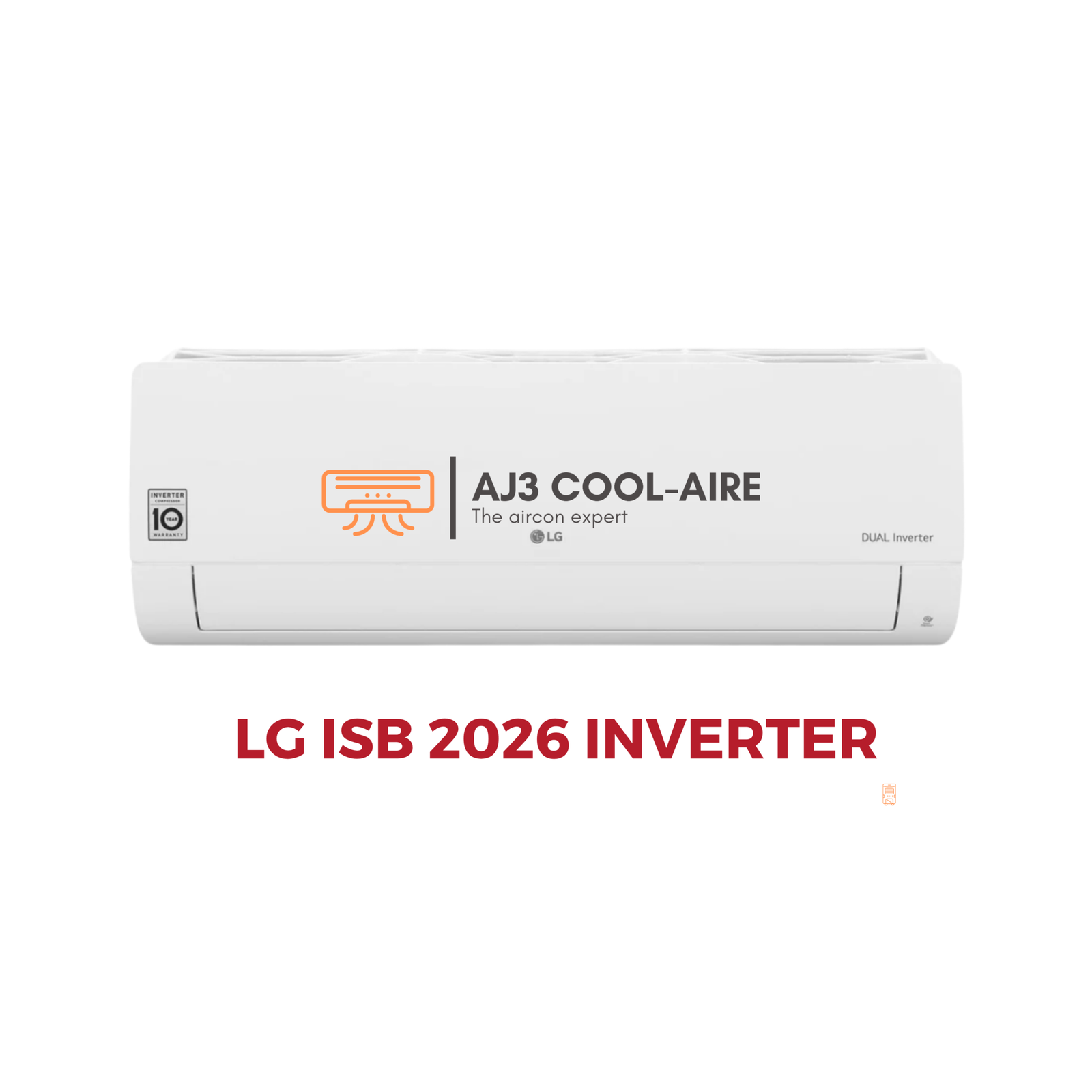 AJ3 Cool-Aire Laguna branch service visual — Split type inverter