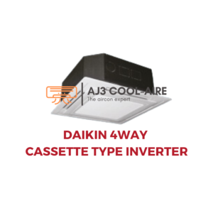 DAIKIN CEILING CASSETTE 4 WAY INVERTER FCFC100BXVA/RZFC100BXVM 4.0HP